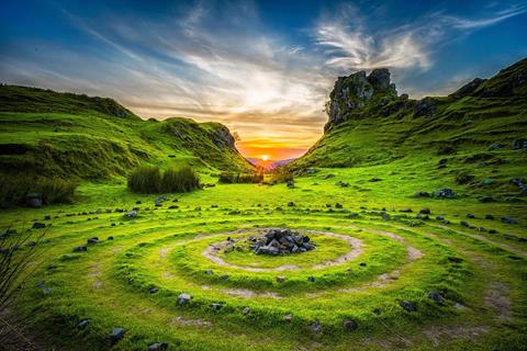 Mysterious Circles jigsaw puzzle
